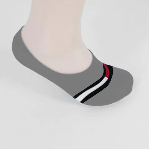 Tommy Legs No Show Invisible Socks Light Grey
