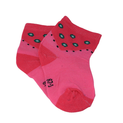 Pink Dotted Kids Socks (1-4 Years)