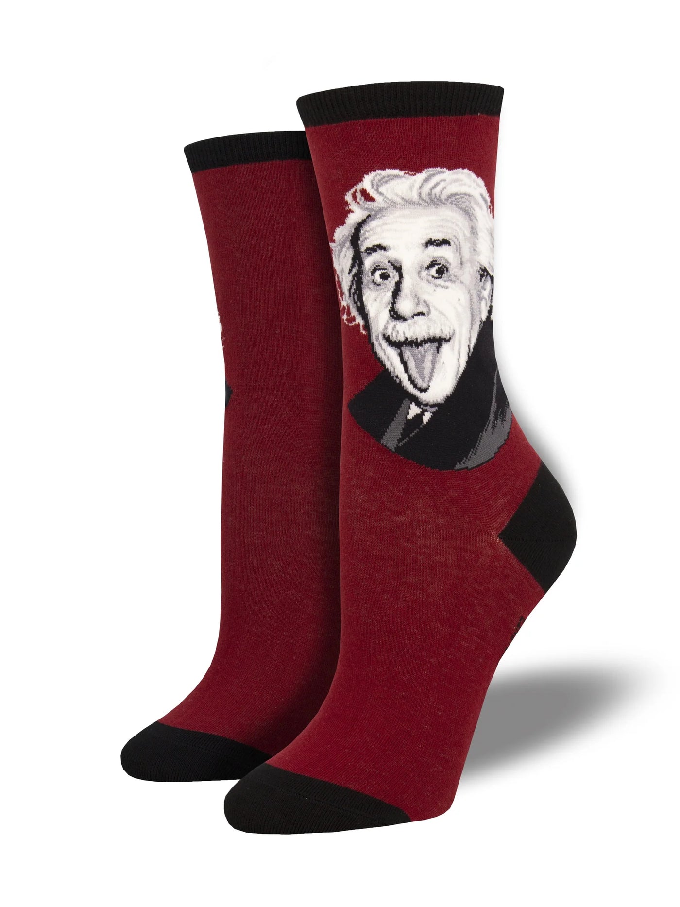Albert Einstein Portrait Funky Socks