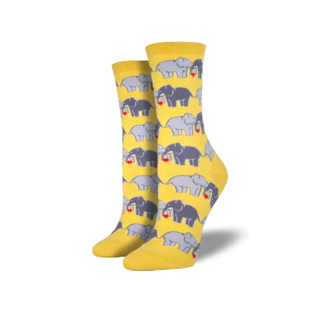 Elephant Love Funky Socks