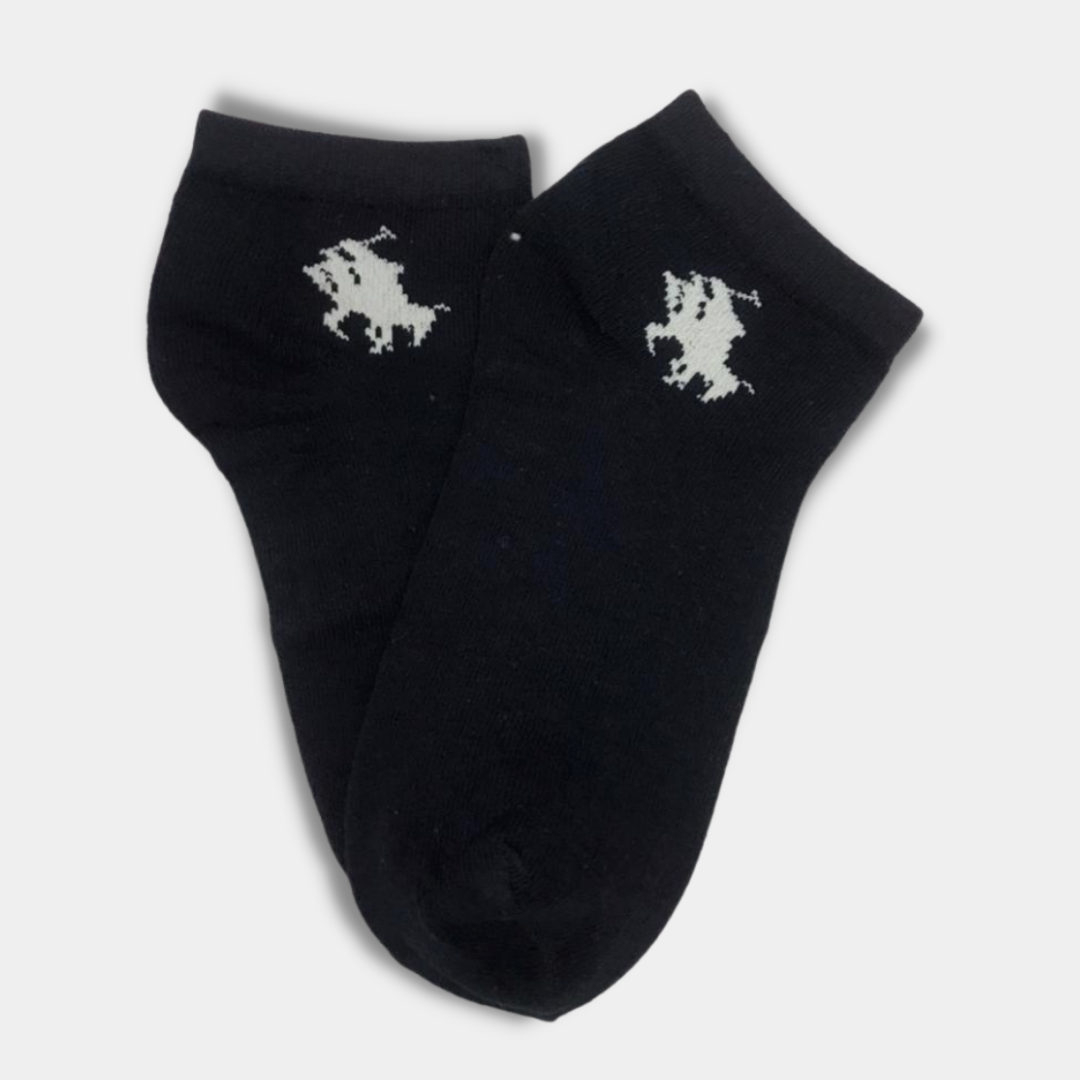 Polo Icon branded Quality Ankle Socks Dark Blue