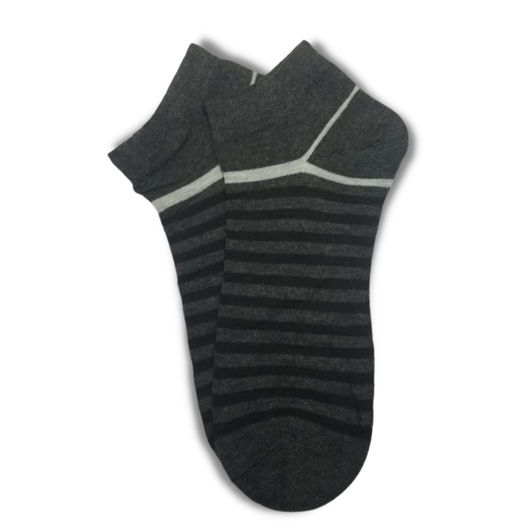 Charcoal Liner Ankle Socks - Premium Quality
