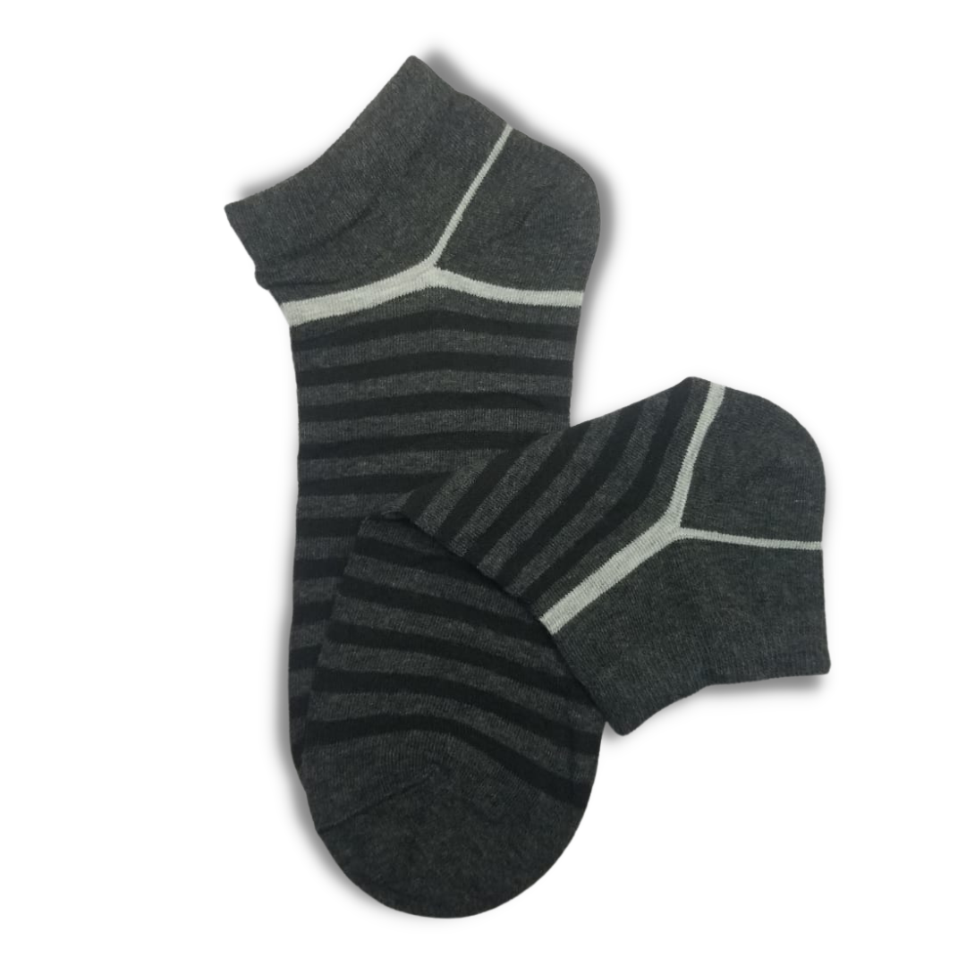 Charcoal Liner Ankle Socks - Premium Quality
