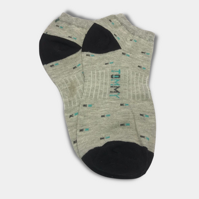 Tommy Multi Doted Premium Quality Ankle Socks Light Grey
