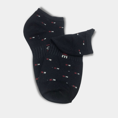 Tommy Multi Doted Premium Quality Ankle Socks Navy Blue