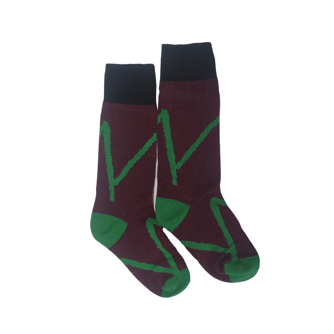Big Green Funky Socks - SOXO #1 Imported Socks Brand in Pakistan