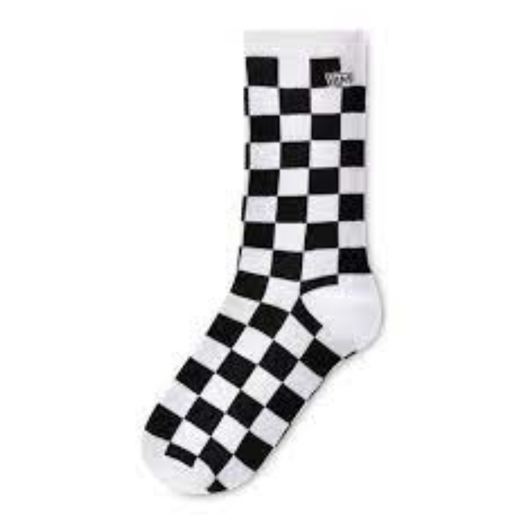 Black Vans Ticker Crew Socks