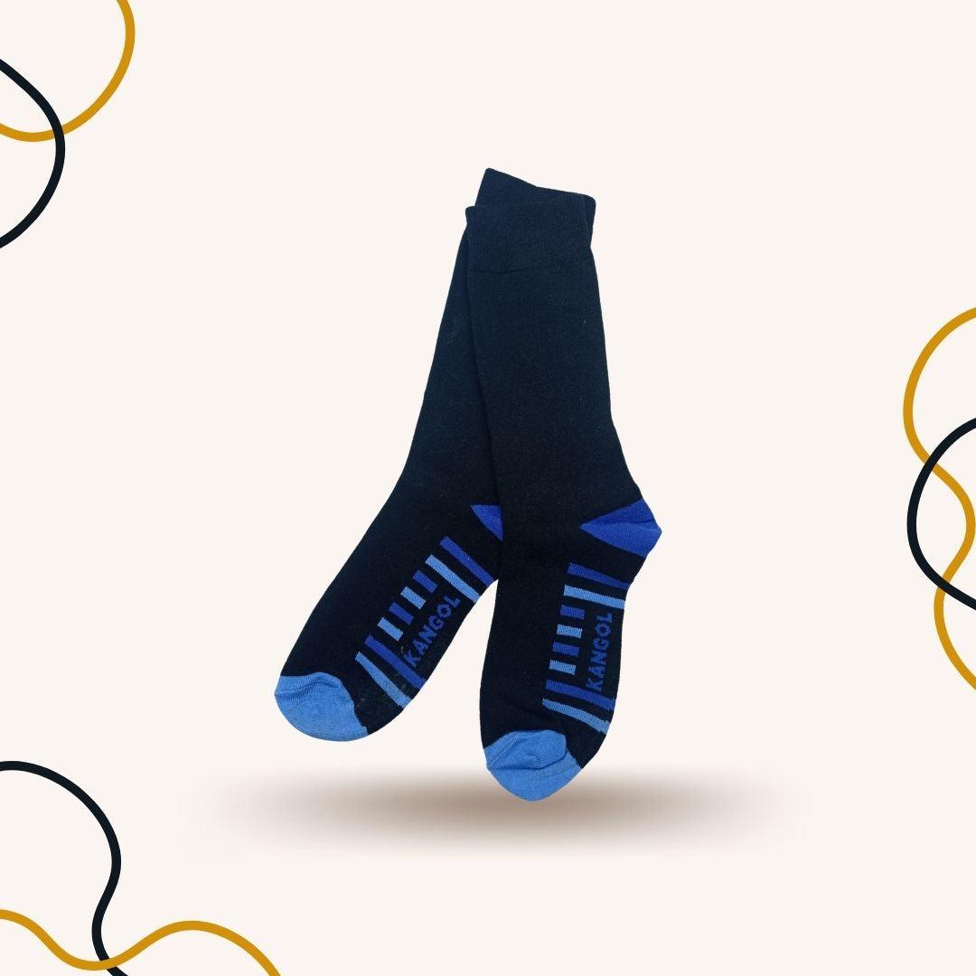Blue Multi Stripes Funky Socks - SOXO #1 Imported Socks Brand in Pakistan