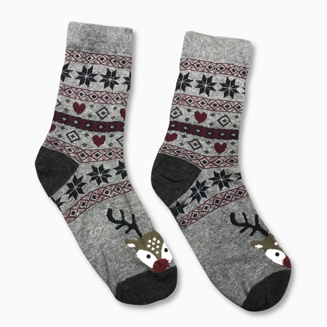 Christmas Stocking Pattern Funky Socks