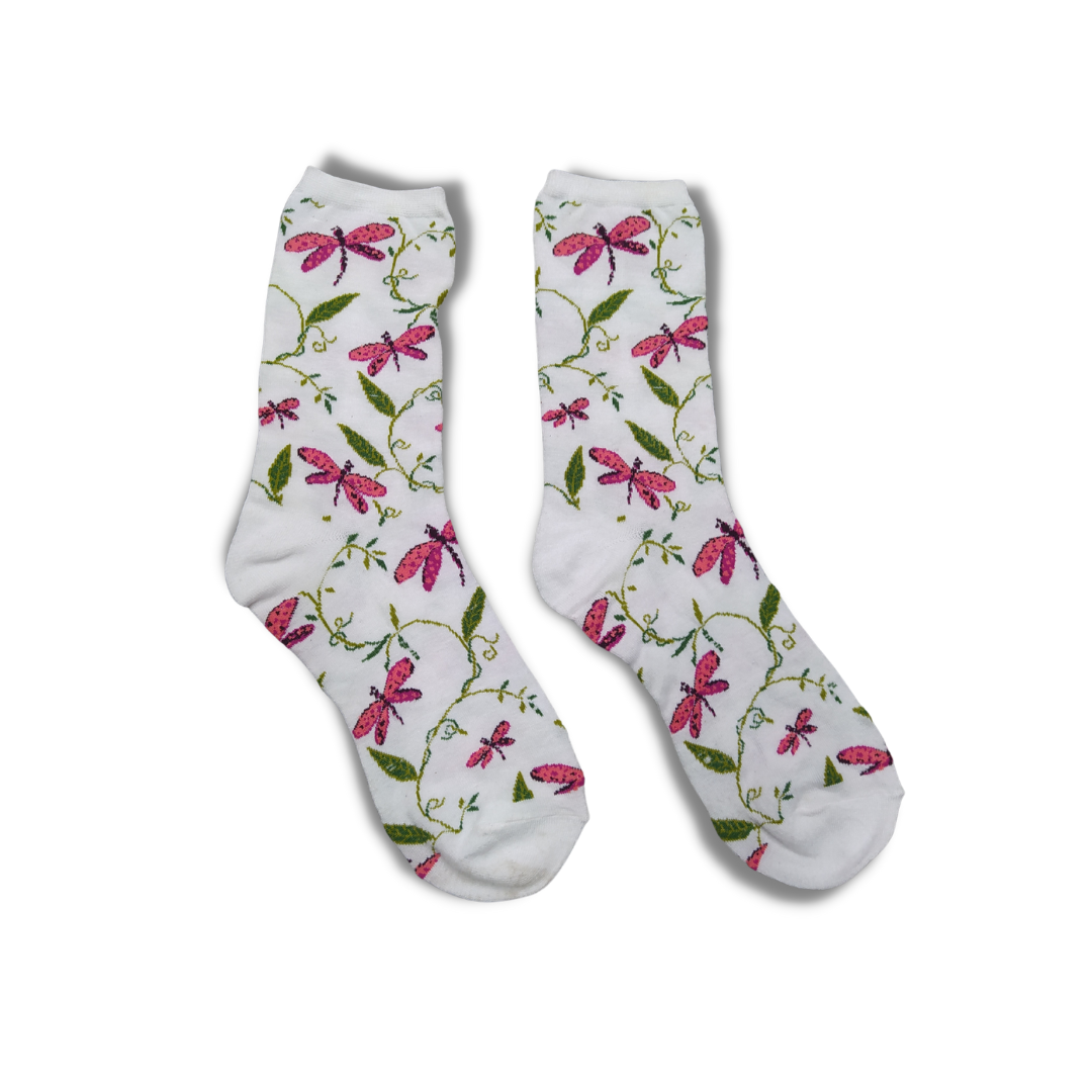 Dragon Fly Funky Socks