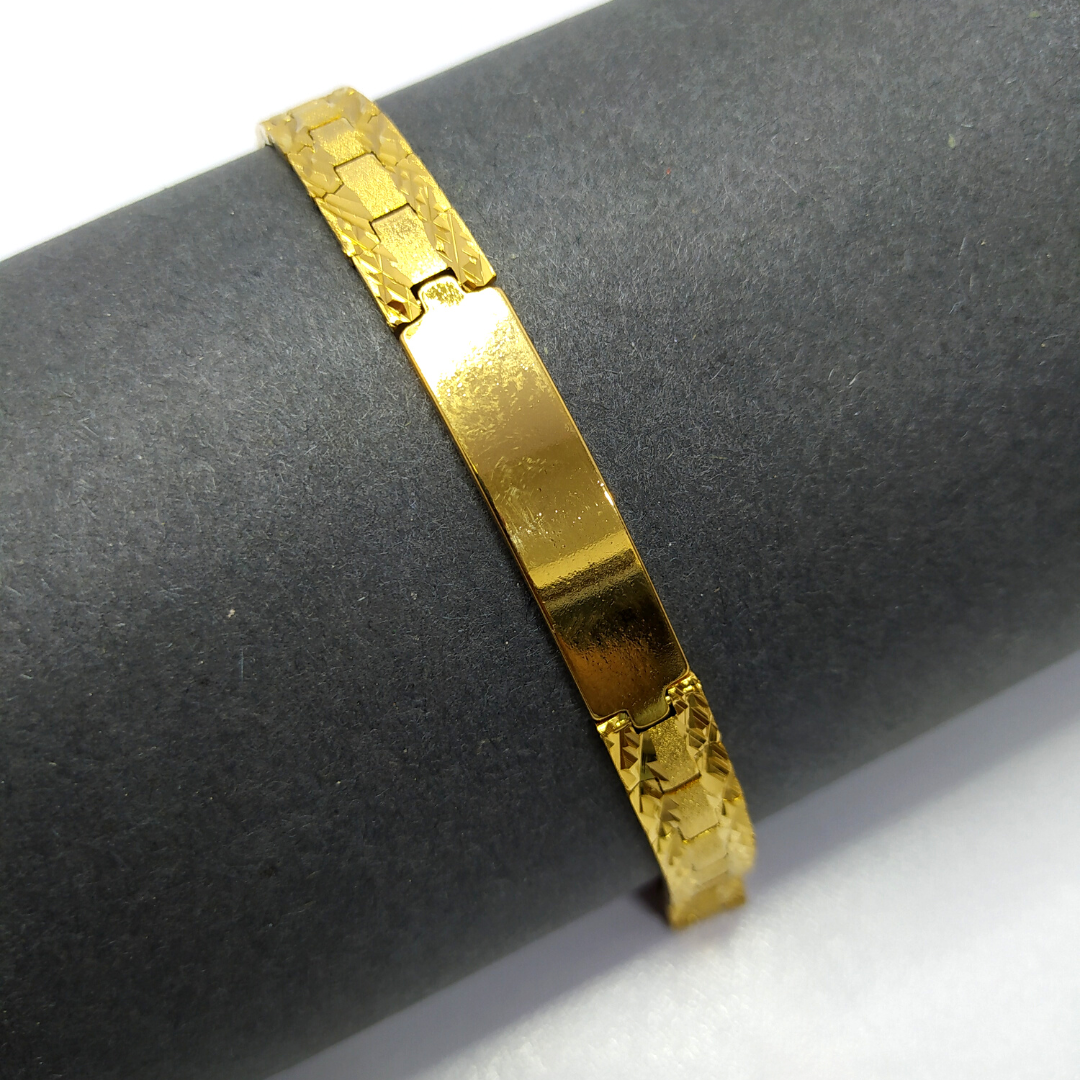 Golden Hand Chain Bracelet For Men