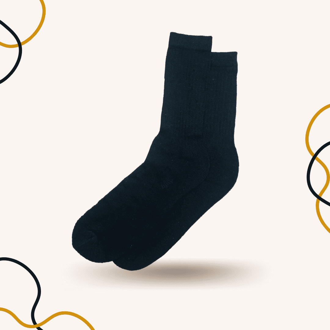 Man of work Black - SOXO #1 Imported Socks Brand in Pakistan