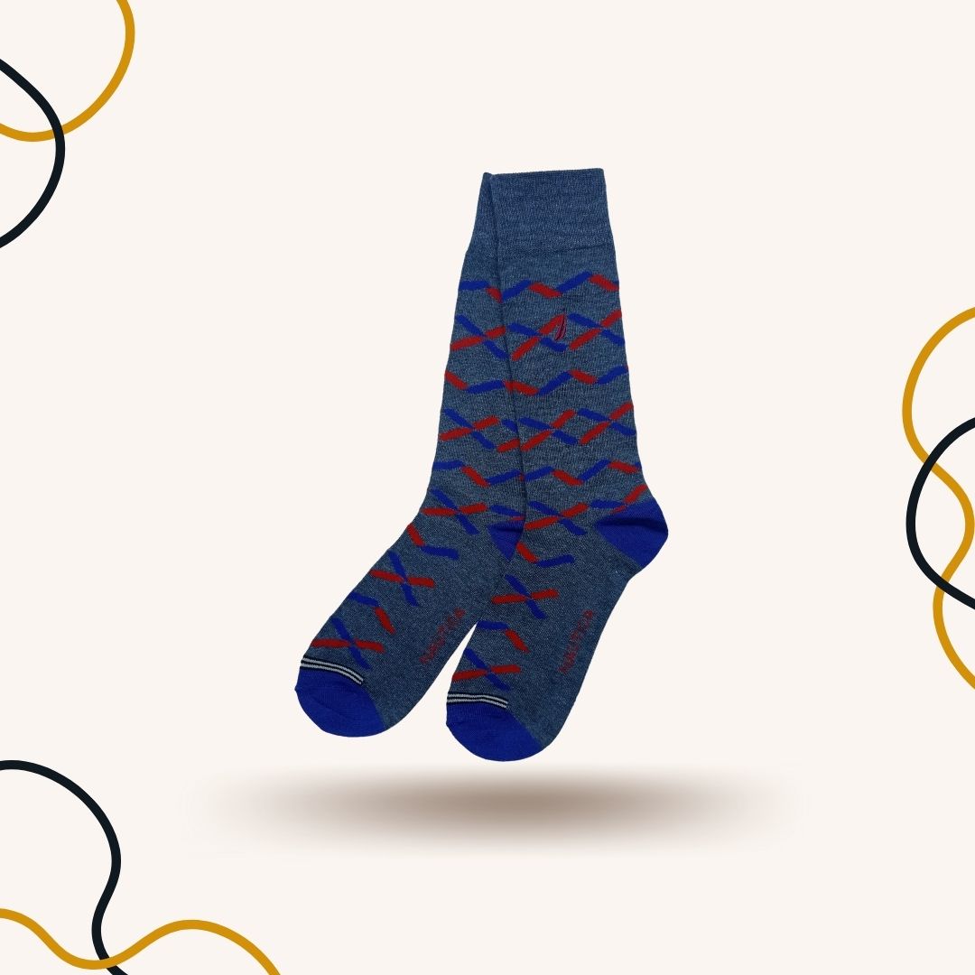 Optic Grey Funky Socks - SOXO #1 Imported Socks Brand in Pakistan