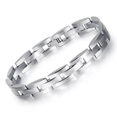 Silver Hand Chain Bracelet For Men