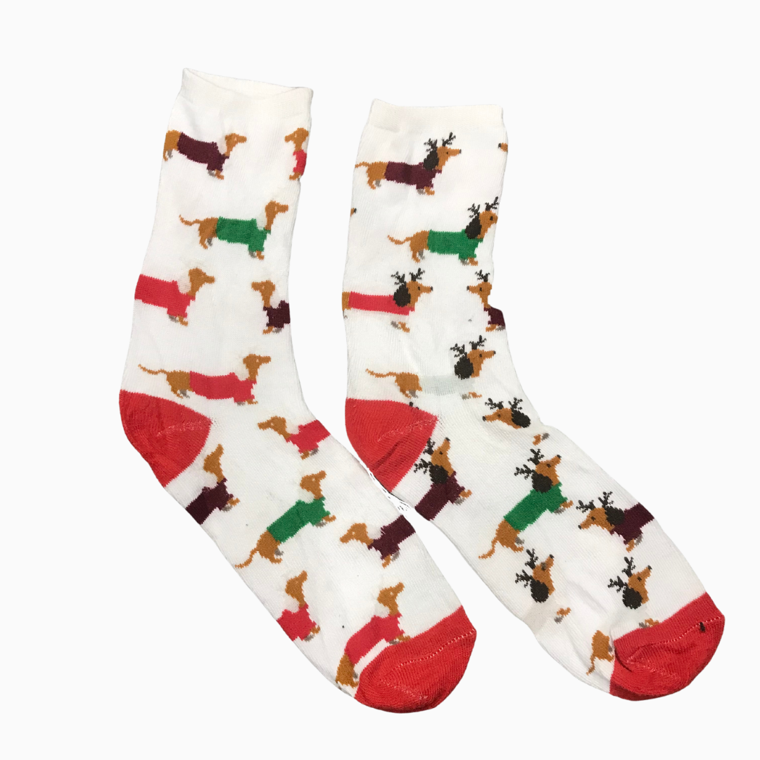 Snow Animals Funky Socks