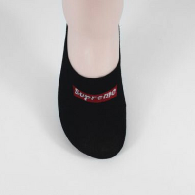 Suprome Legs No Show Invisible Socks Black