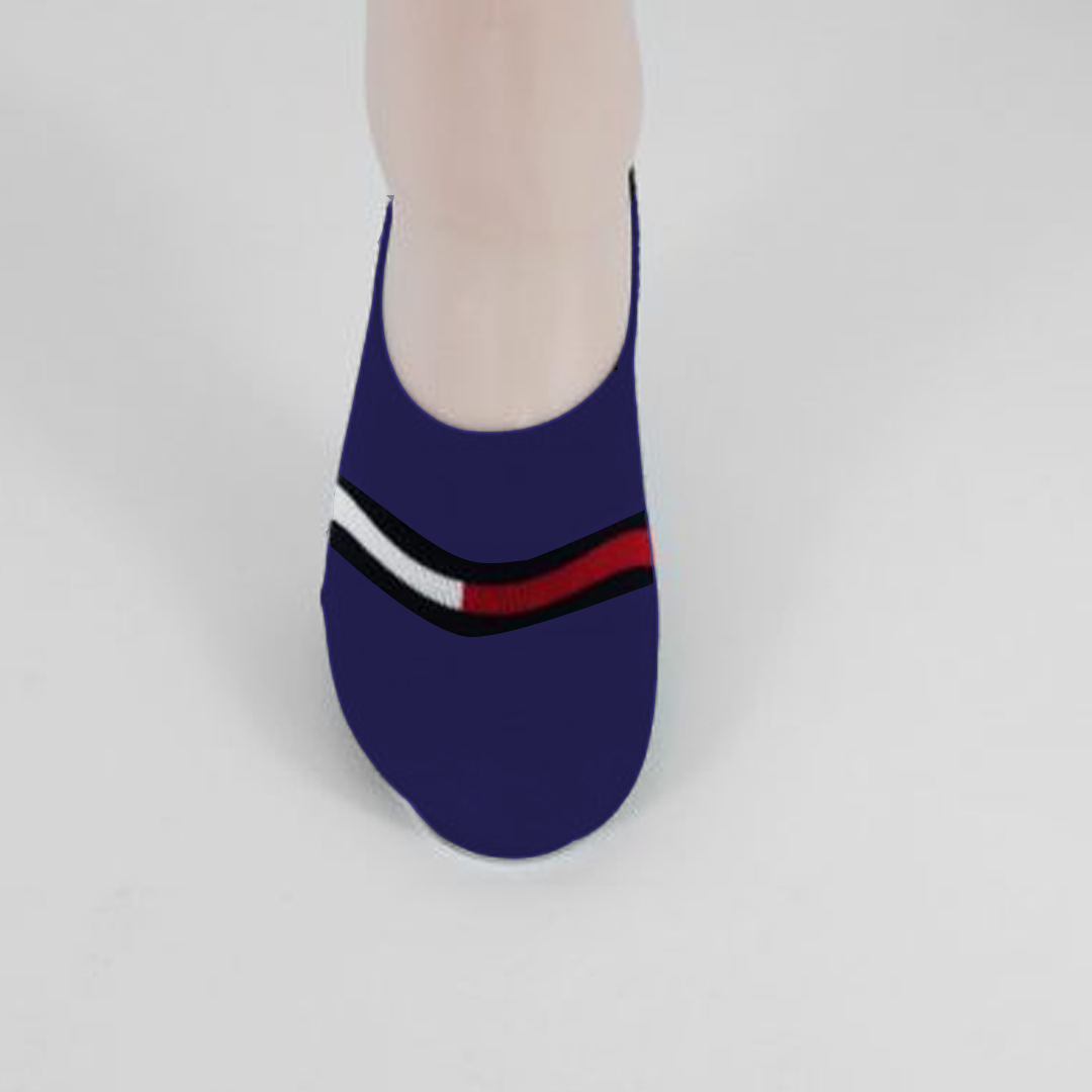 Tommy Legs No Show Invisible Socks Navy Blue