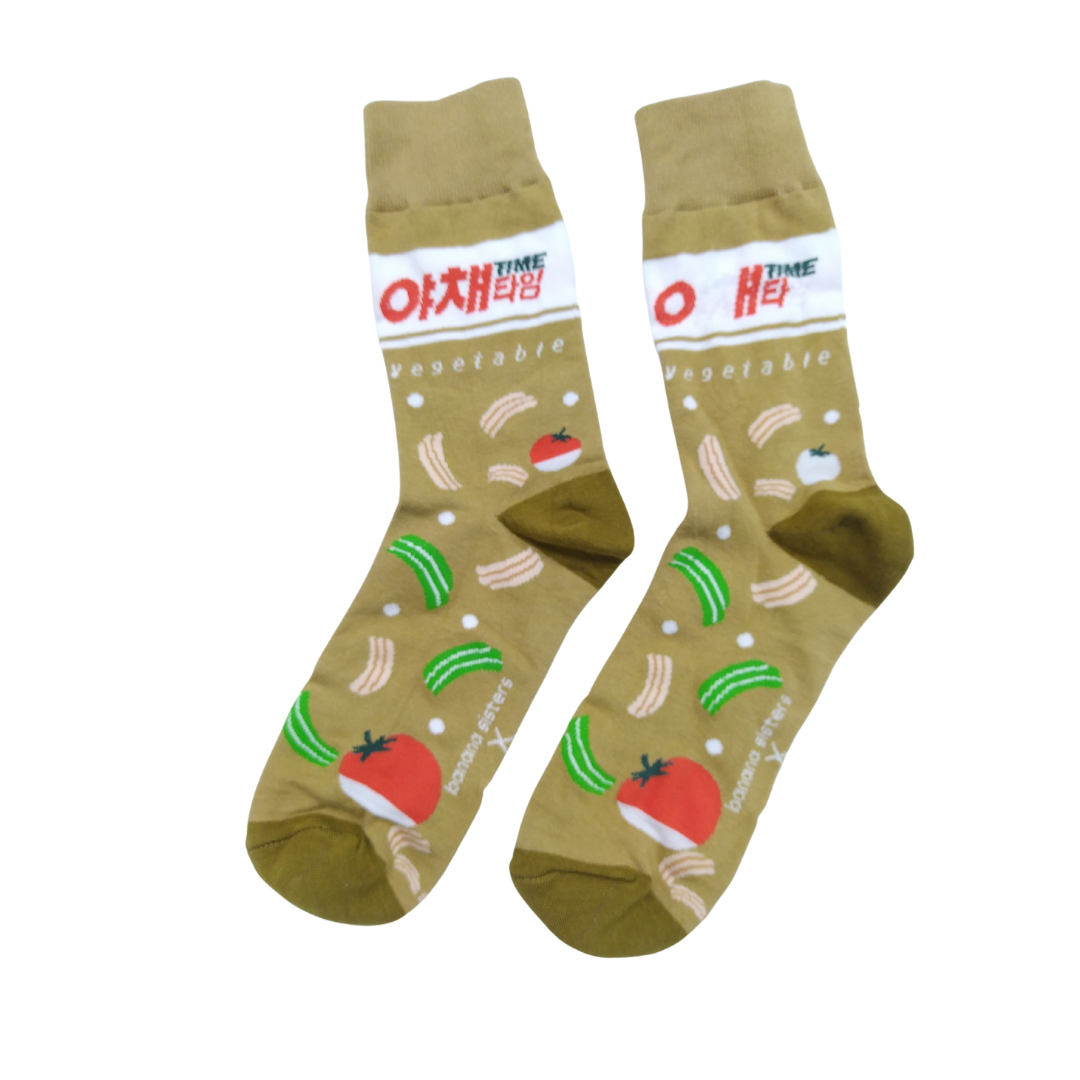 Vegetable Novelty Funky Socks - SOXO #1 Imported Socks Brand in Pakistan