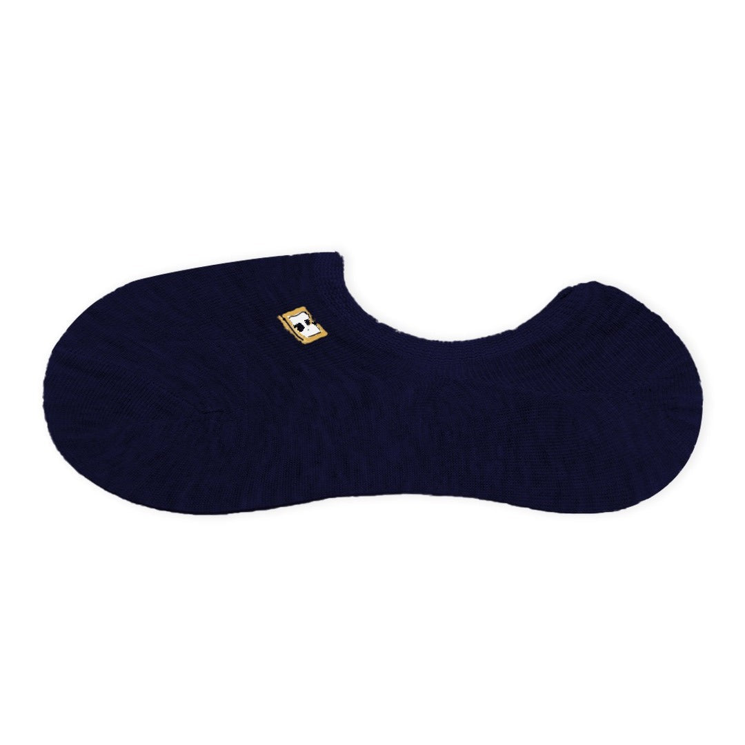 Every Day No Show Invisible Socks Navy Blue - Premium Quality