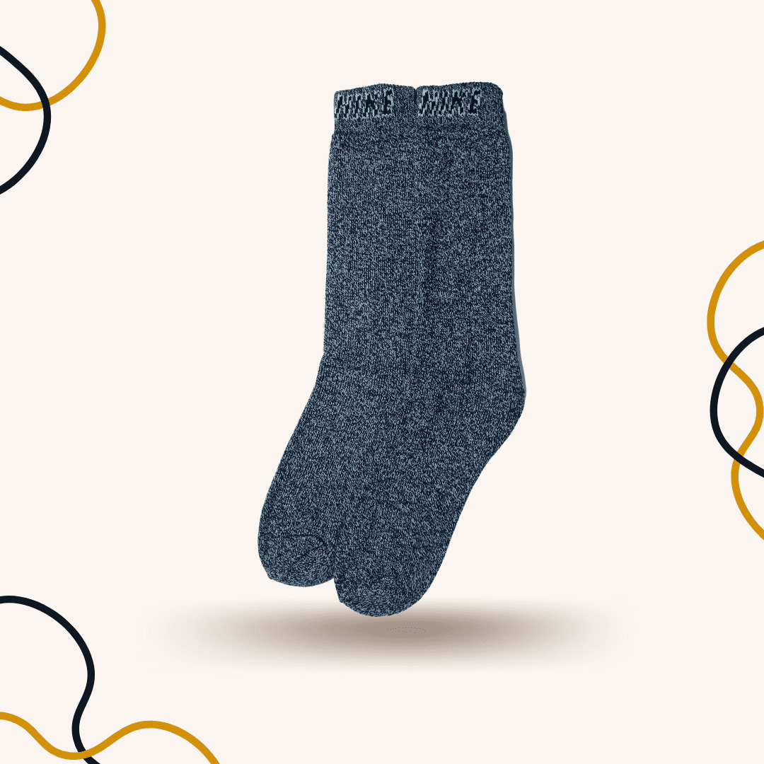 Winter Working Crew socks Charcoal - SOXO #1 Imported Socks Brand in Pakistan